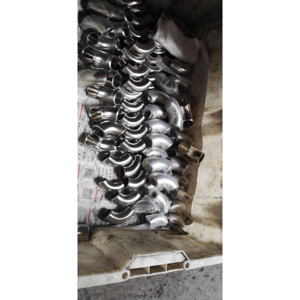 ASME B16.9 DIN 2605 Seamless Stainless Steel Polished 45 Degrees Elbow Welded
