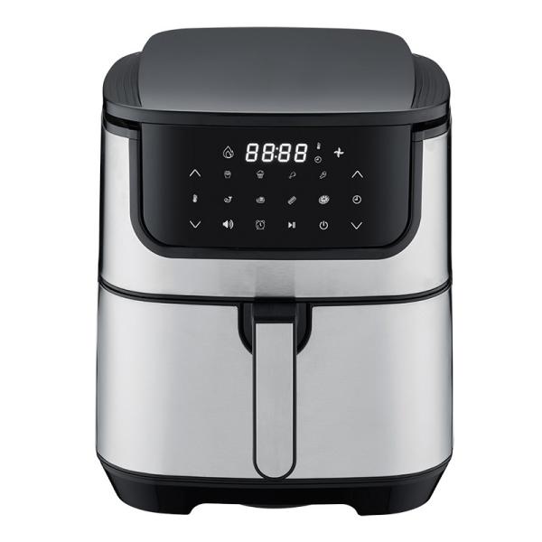 Friture à air numérique compacte 6.5L 7L à fenêtre visuelle