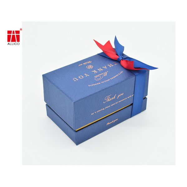 Ring Jade Pendant Packing Cardboard Rigid Ring Gift Box Paper Packaging para la joyería