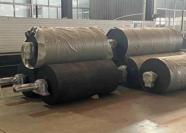Customized Belt Conveyor Head Roller Transportation Conveyor Belt Drive Rollers