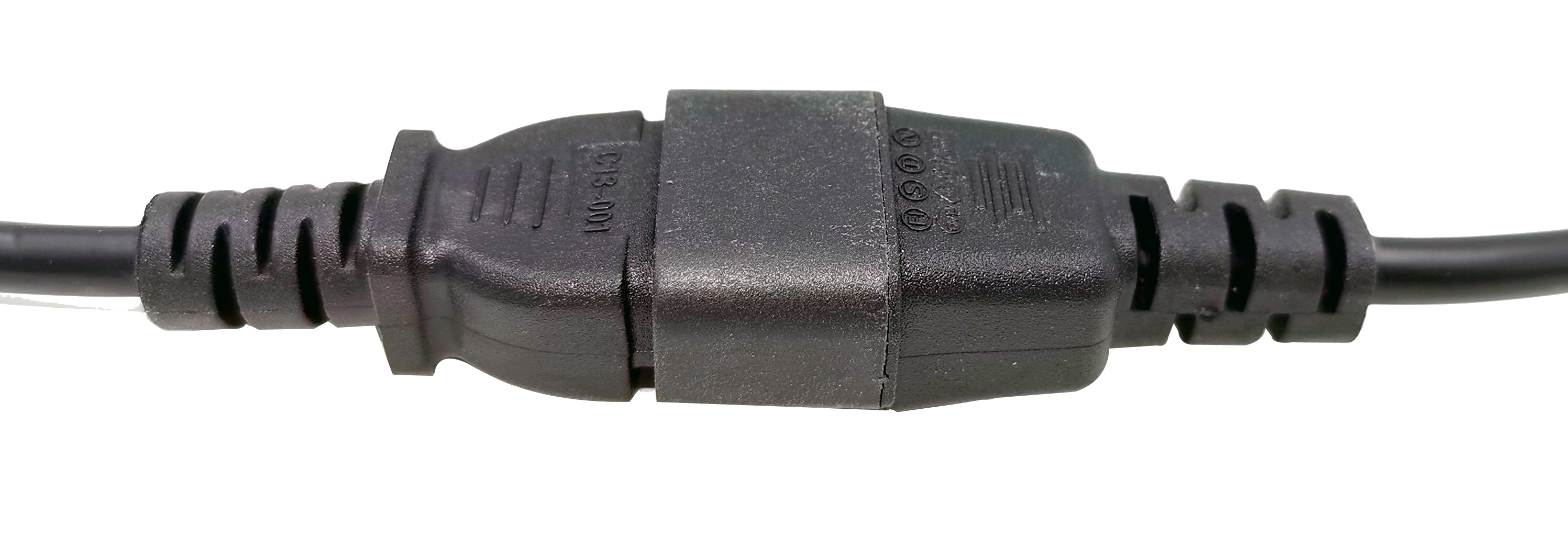 Lan шнура питания C13 C14 медный привязывает 1.5m черный PDU IEC320 18AWG C19 C20 аттестовал