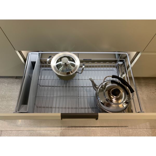 Modern Design Ready to Assemble L Shape Kitchen Cabinet with Eco-Friendly Material