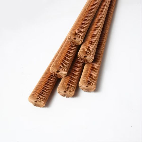Recycled  10CM Honeycomb Paper Sleeves Wrap Delicate Items Waterproof Paper Sleeve