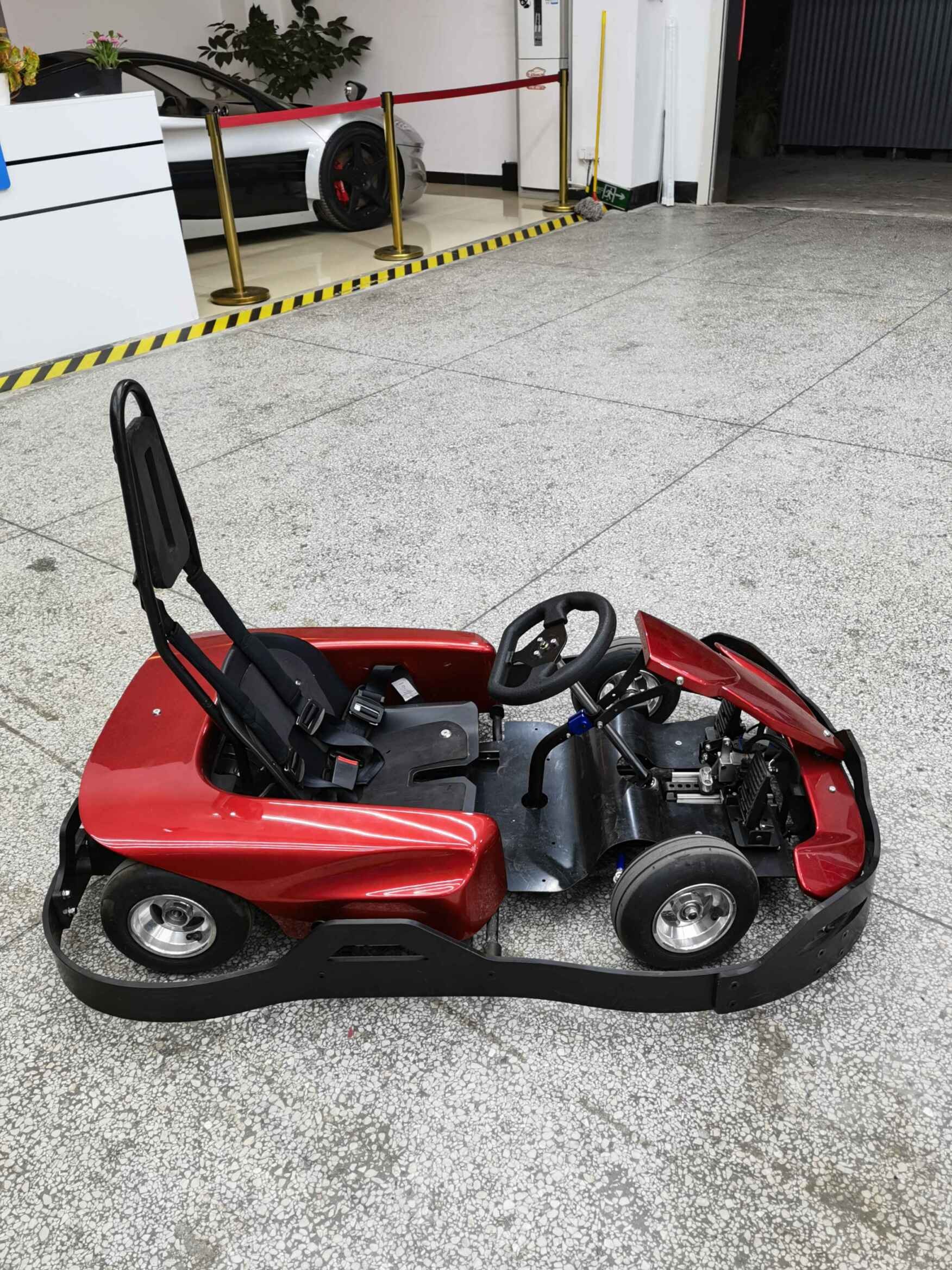 Съемная батарея идет Karts для детей 900w электрического крытого Karting