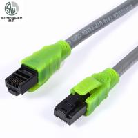 Cable de parche luminoso Ethernet 4P PVC LSZH Jacket Cable de cobre de alta velocidade