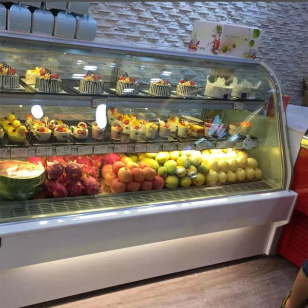 720W 1500*780*1250mm 3 Tier Bakery Display Fridge