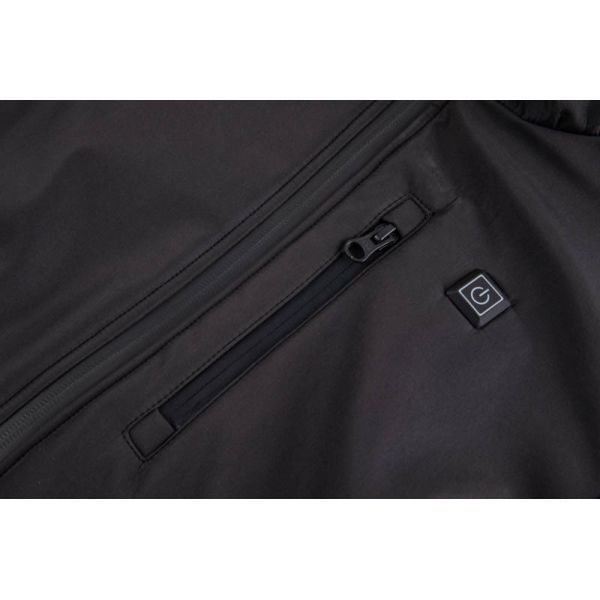 Men's USB-Powered Heated Softshell Jacket - Windproof and Water-Resistant for Outdoor Use