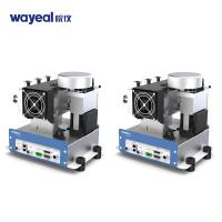 Detector de fugas de espectrómetro de massa de hélio a vácuo modular de 24 V