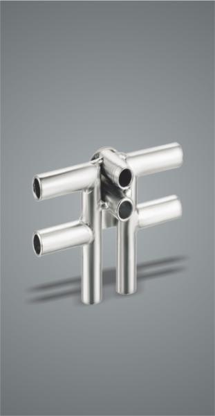 Air Fork Type Milk Machine Parts , Stainless Steel Antique Cream Separator Parts