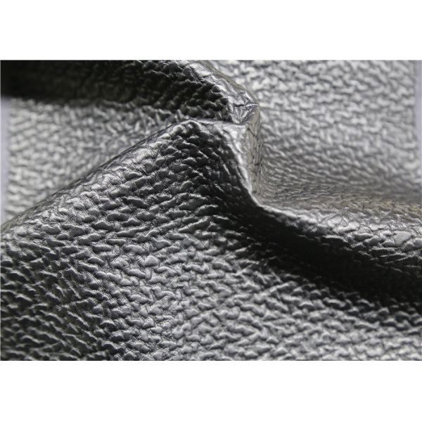 Waterproof Soft Faux Leather Fabric , PU Artificial Leather Abrasion Resistant