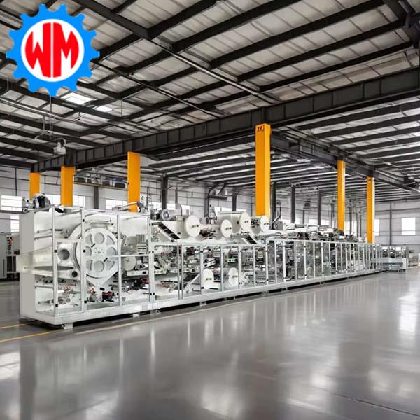 New Model Efficient Frequency Adult Diaper Production Line Conversion Type