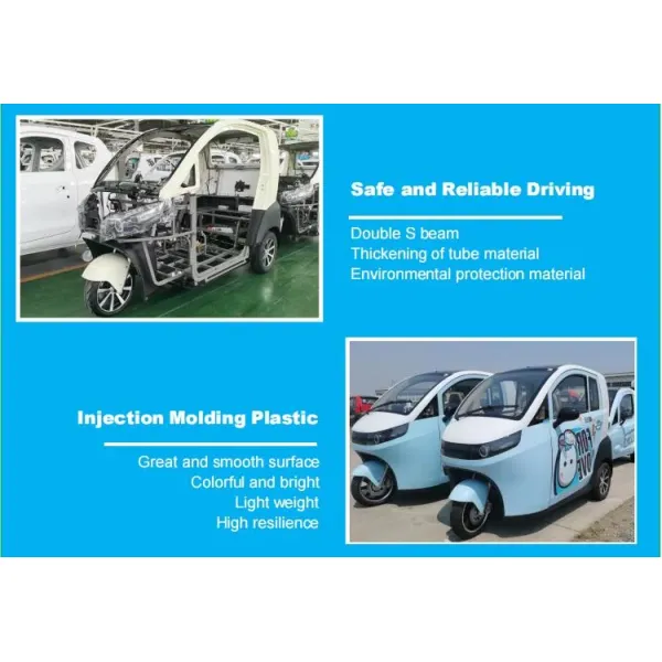 Raysince electrical mini car EEC certificated electric three-wheelers hot sales to Europe
