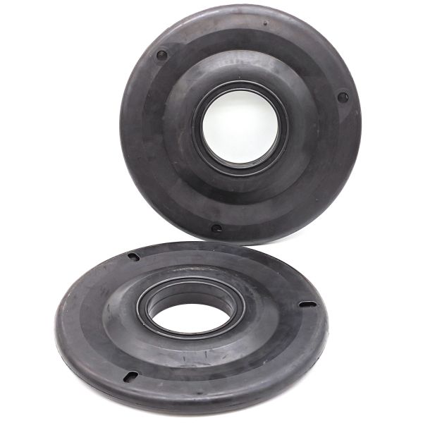 9 Inch OD Flat Pipe Wiper with Customizable ID and Oil-Resistant Elastomer for Drill Pipe Cleaning