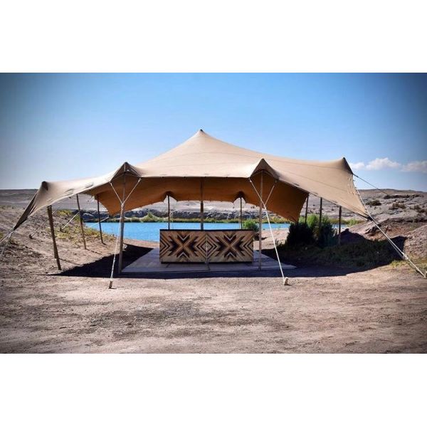 Commercial Party 5mx10m Waterproof Stretch Tent PVDF Coating For Wedding Event