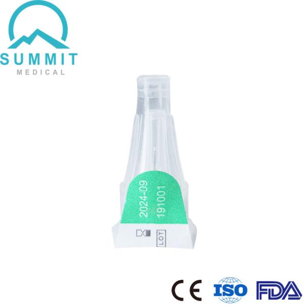 agulhas de Pen Needles Disposable Insulin Injection da insulina 31G 0.25*4mm verdes