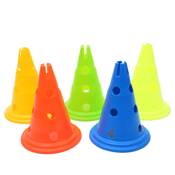 Round Bottom Soccer Training Equipment 30cm 50cm Sports Training Cones