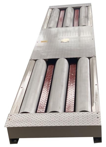 Pneumatic 220V  CTZG Free Roller For Vehicle Inspection Equipment