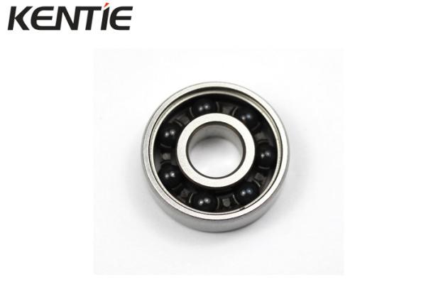 Non - Greased Hybrid Ceramic Bearings AISI440 Stainless Steel + Silicon Nitride Wear Resistance