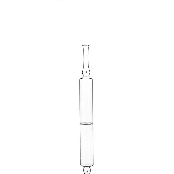 10ml ampola de vidro de borosilicato transparente uso cosmético médico