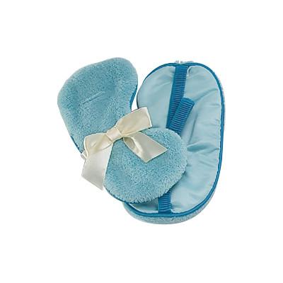 Adjustable Colorful Spa Treatment Eye Mask  With Coral Fleece Satin Mateiral