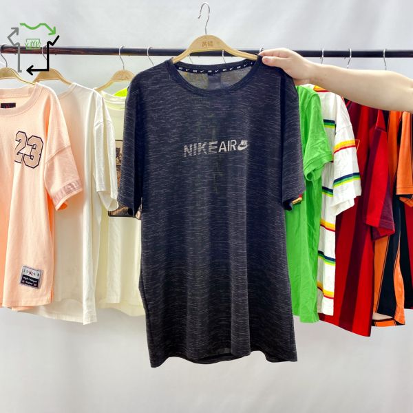 Casual Summer Second Hand Brand T Shirt Mixed Used Clothing For Men