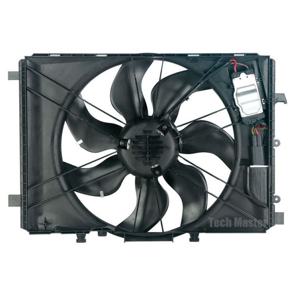 Охлаждающий вентилятор радиатора электрический для Benz W204 400W Мерседес с щеткой A2045000193 отсека управления