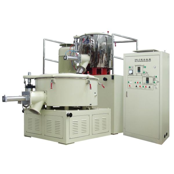 Rubber / Plastic Raw Material Mixer , Elctric Self Friction High Speed Plastic Mixers