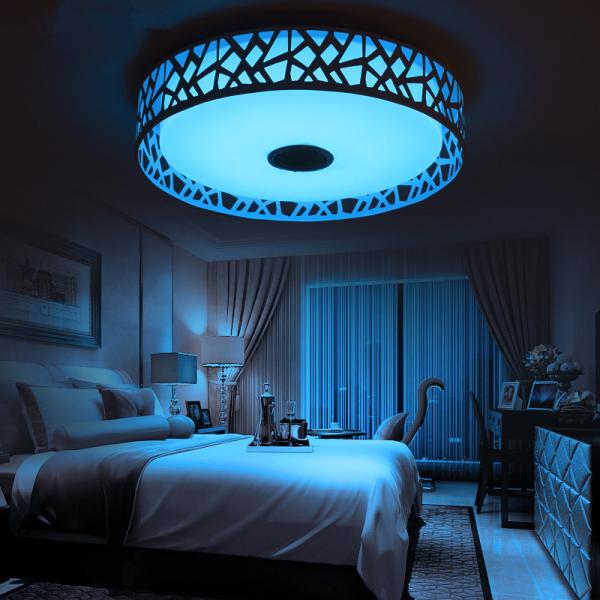 Decorative bluetooth & Remote control kids lighting ceiling with speaker ceiling lights for living room (WH-MA-38)