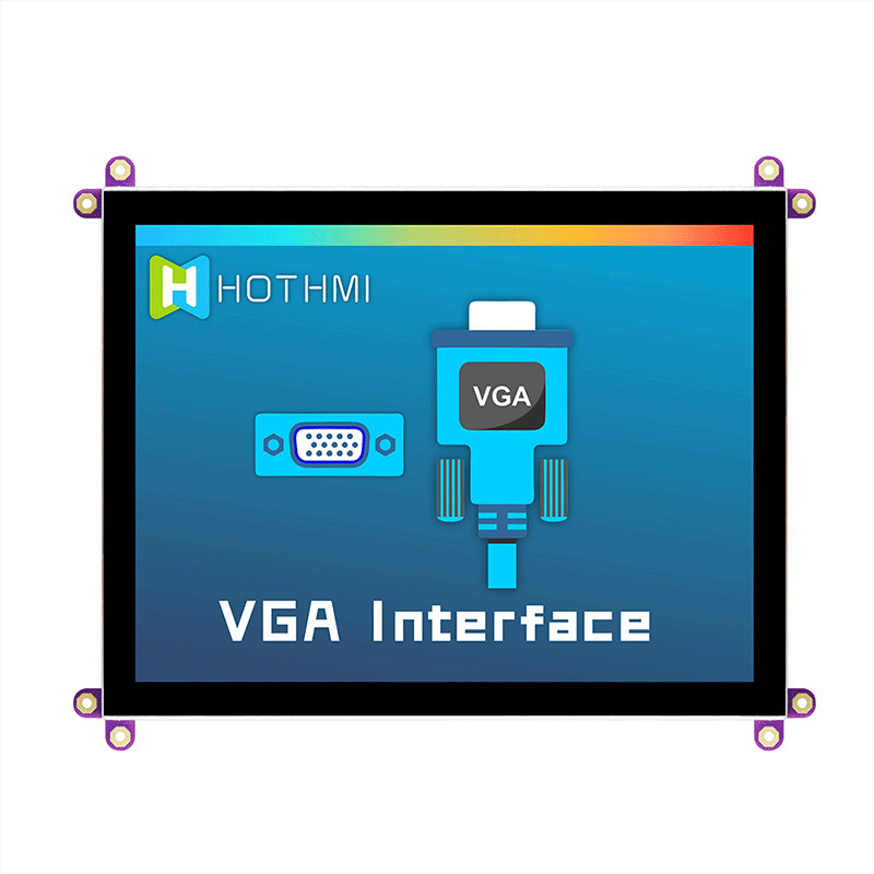 8 дюймовая ЖК-панель 1024x768 HI с емкостным сенсорным панелем TFT-080T61SVHDVNSDC