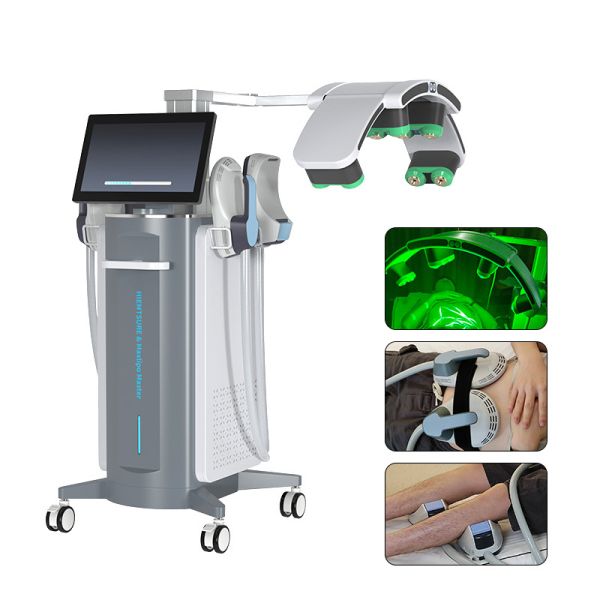 3 IN 1 EMS Cryo Pads 10D Laser Fat Slimming Machine Fast Body Shape