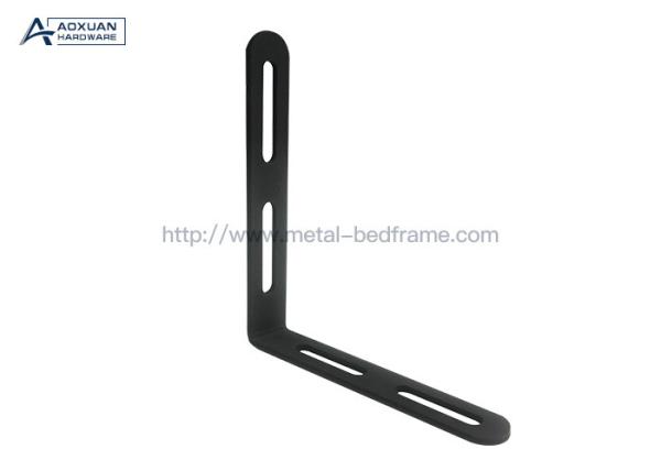 Antirust Matte Black Flat L Shaped Corner Brace