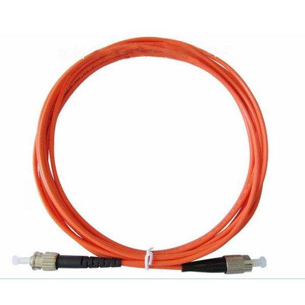 Высокий гибкий провод FC-ST оптического волокна стабилности, мультимодный, симплексный