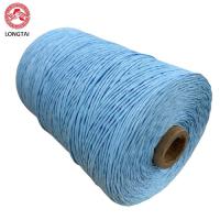 Hilado fibrilado azul ligero del llenador de LSHF franco PP para llenar la base ignífuga Gap de cable de transmisión