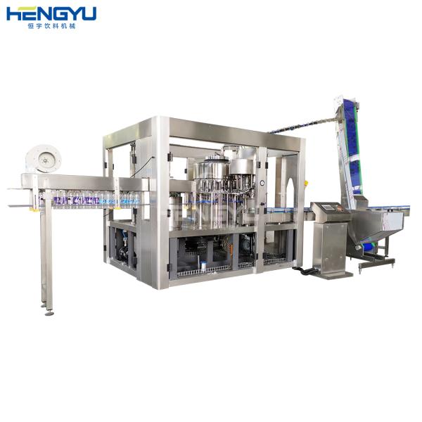 Intelligent Various PET Bottled and Non-carbonated Beverage Production Line Pure/mineral Water Filling Machine