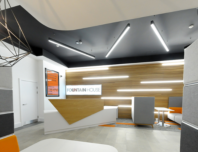 Dining Room LED Linear Lighting Fixture / LED Linear Pendant Light 36W