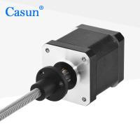 motor deslizante do NEMA 0.4A 17 de 42X48mm com o motor de piso do parafuso movimentador