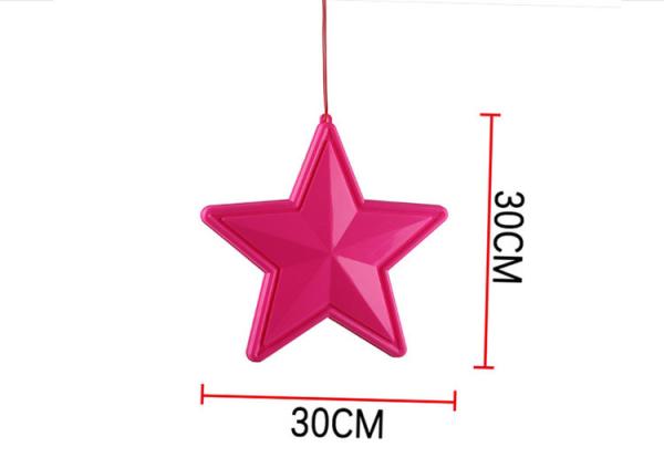 Outdoor LED Star Hanging Lights waterproof tree beautiful display bright festival decorative landscape light