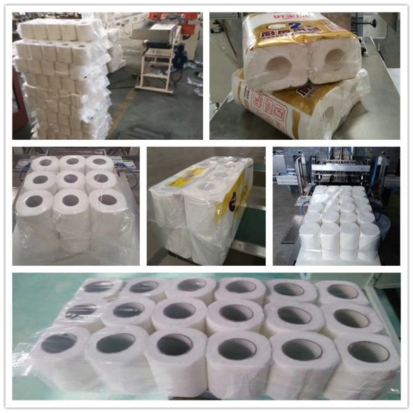 Automatic Kitchen Towel Rolls Bundle Packing Machine Agent Price