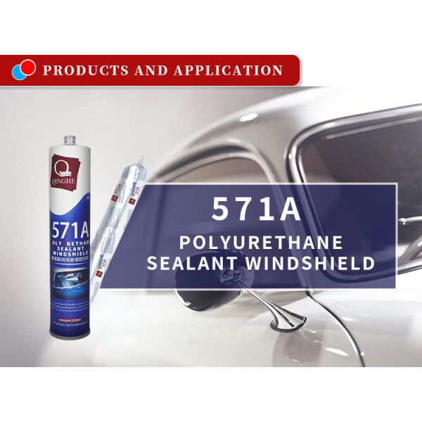 MH571A PU Sealant for Automotive Glass and Windshield Mixture Customized Black