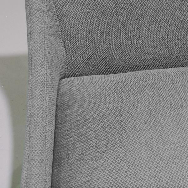 GlossLux High Back Fabric Dining Room Chairs