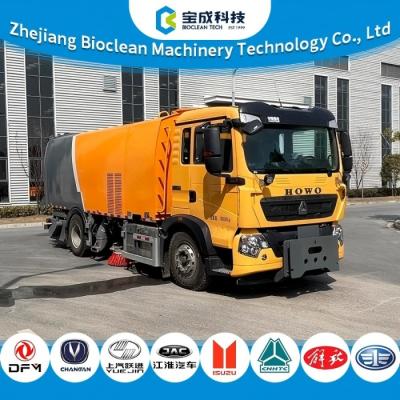 High Efficiency 18ton Diesel Road Sweeper Vehicle Road Sweeper Lorry ZBJ5180TSLZ6