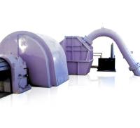 100-1000A Refrigeração por ar/óleo Gerador de turbina Pelton de aço inoxidável com microgovernador