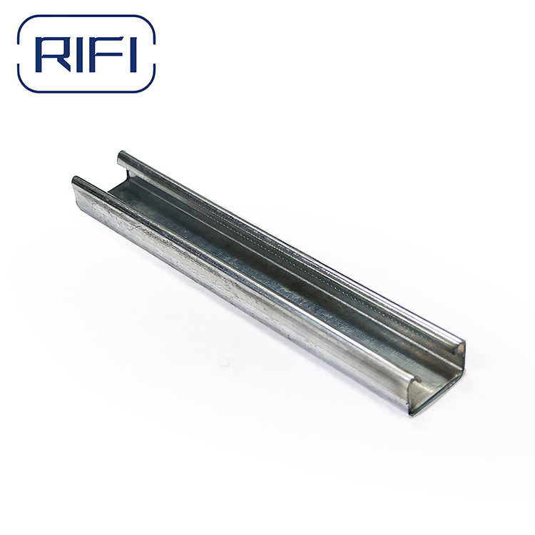 41x41 Unistrut Plain Channel Предварительно оцинкованный 12-разрядный пропорциональный канал
