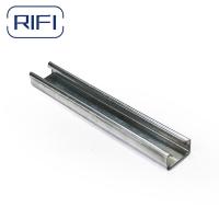 41x41 Unistrut Plain Channel Pre galvanizado 12 Gauge Strut Channel