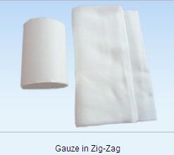 Zig-Zag Medical Gauze Wrapped By White Paper 50r/Cs Or 100r/Cs
