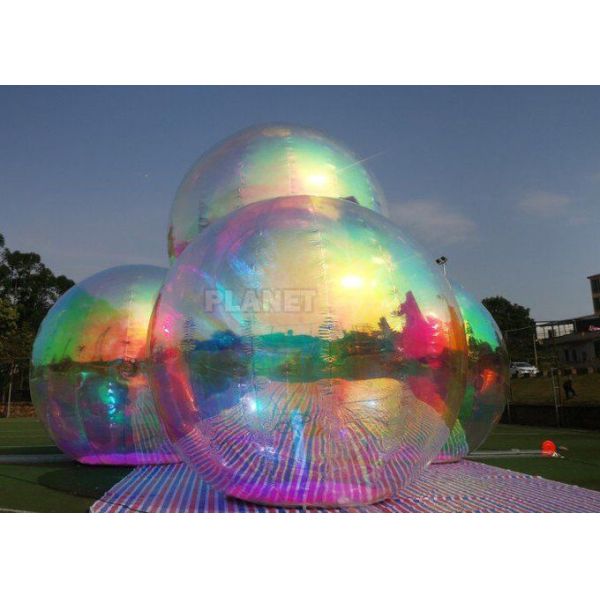 Le PVC commercial brillent l'éclairage gonflable étranger du ballon LED