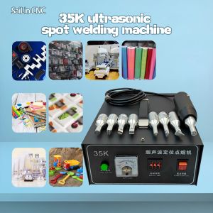 Adjustable Handheld Ultrasonic Plastic Spot Welder 35KHz 1200W Lightweight Design
