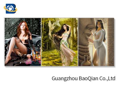 images sexy de fille d'image renversées par 3d jeunes belles en stock pour le mur d'intérieur