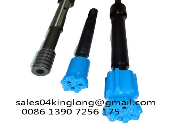mining machine accessories Hydraulic drilling thread and forged shank adaptor