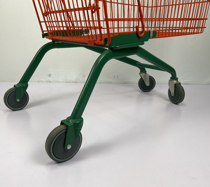 210L европейский тип корзины вагонетки легковеса ходя по магазинам коммерчески с местом ребенка